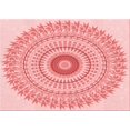 thumbnail image 1 of Ahgly Company Tapis d'Intérieur Rectangulaires Transitionnels Rouges Lavables à la Machine, 5 Pieds x 7 Pieds, 1 of 7