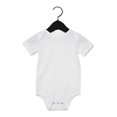 thumbnail image 1 of Bella Canvas Baby Jersey One Piece, 18-24, White, 1 of 3