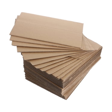 KAKOWELY Corrugated cardboard 50pcs Transport Carton Filler Insert Sheet Packing Box Protection Insert Filler Pads Corrugated Cardboard Dividers For Moving Boxes Divider For Cardboard Boxes