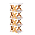 thumbnail image 2 of Boovnll Household Space Saving Storage Plastic Multi-layer Shelf Small Shoe Cabinet, 2 of 7