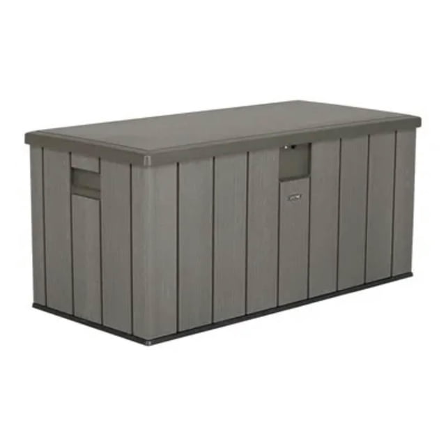 Coffre de Rangement Extérieur Lifetime (150 Gallons) – Solution de Rangement Durable et Résistante aux Intempéries pour Terrasse, Jardin et Extérieur