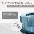 thumbnail image 3 of INTEX PureSpa Plus Greywood Deluxe 6 Person Inflatable Hot Tub Spa w/ Jets, 3 of 12