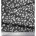 thumbnail image 2 of Soimoi Gray Rayon Fabric Cow Animal Skin Decor Fabric Printed Yard 42 Inch Wide, 2 of 3