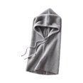 thumbnail image 1 of Ruiboury Winter Essential Knitted Hooded Cap For Cold Weather Adventures Warm And Stylish Grey, 1 of 6