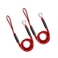 thumbnail image 1 of jinwen 2 X Bungee Dock Line 1.2M Accessoire Nylon avec Boucle Clip Amarrage Corde Heavy Duty Rouge, 1 of 9
