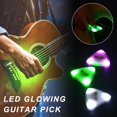 thumbnail image 4 of LED Glowing Guitar Pick Luminous Electric Guitar Ukulele Bass Plectrum~ γг B0Z7, 4 of 9