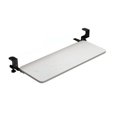 thumbnail image 2 of Clamp On Keyboard Tray Under Desk Pull Out Platform Height Adjustable Keyboard Drawer 20.5 x 9.8 Inch Ergonomic Slide-Out Computer Keyboard Stand Holder Sliding Desk Extender for, 2 of 7