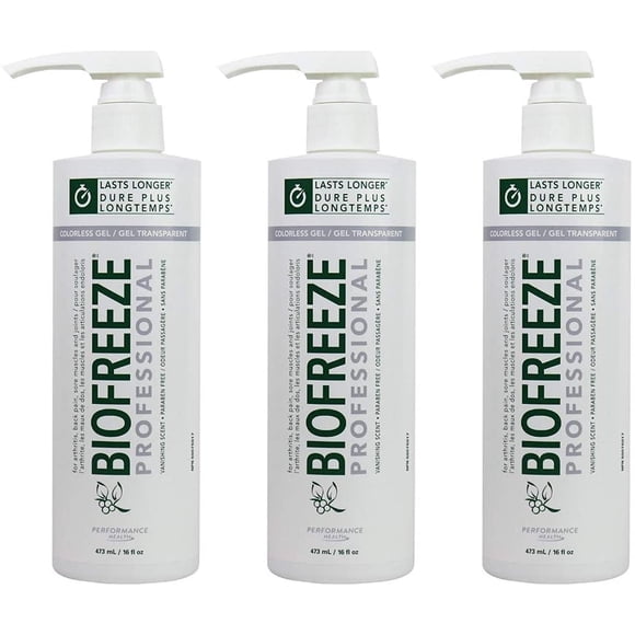 BIO FREEZE PROFESSIONAL - 16OZ PUMP (Pack of 3)