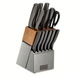 Thyme & Table 15pc Ensemble de blocs de couteaux