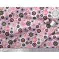 thumbnail image 2 of Soimoi Poly Georgette Fabric Mandala Kaleidoscope Fabric Prints By Yard 42 Inch Wide, 2 of 3