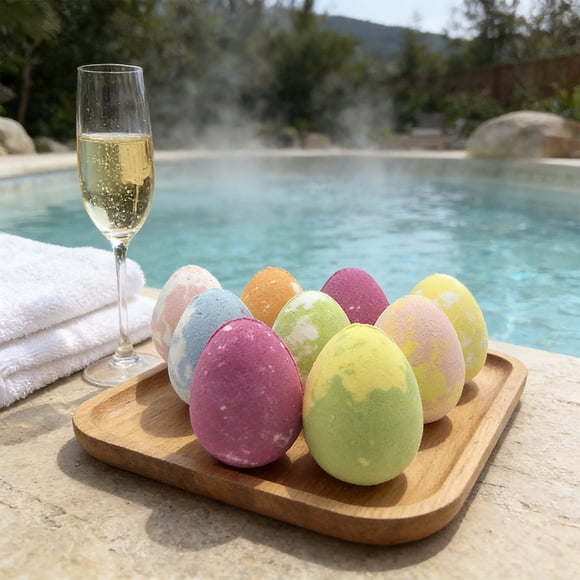 Swiftyle 9 Pcs 9pcs Of Bath Balls Bath Balls Oil Bombs For Bathing