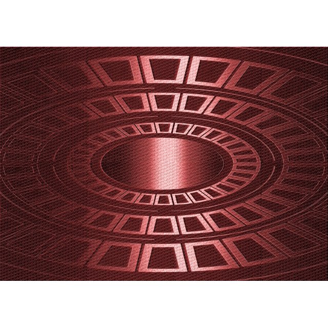 Ahgly Company Tapis d'Intérieur Rectangulaire Transitionnel Rouge Brique Feu Lavable à la Machine, 4 Pieds x 6 Pieds