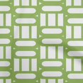 thumbnail image 1 of oneOone Velvet Light Green Fabric Geometric Sewing Material Print Fabric By The Yard 58 Inch Wide, 1 of 4