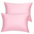 thumbnail image 1 of Unique Bargains Satin Pillowcase Zippered Silky Sateen, 1 of 9