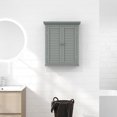 thumbnail image 2 of kleankin Bathroom Wall Cabinet, Over Toilet Storage Cabinet, 2 of 10