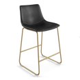 thumbnail image 4 of TABOURET LANDON OR en Noir ENSEMBLE DE 4, 4 of 5