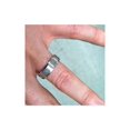 thumbnail image 4 of Mens Princess Cut Diamond White Gold Wedding Ring Band, 4 of 4