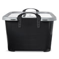 thumbnail image 4 of Life Story 55 Qt Stackable Storage Bin, Heavy Duty Lidded Container, Black/Gray, 6 Pack, 4 of 9