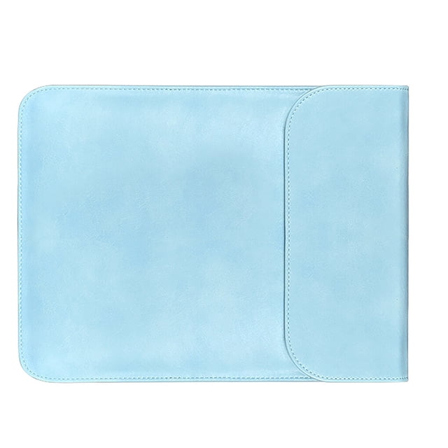 Walson Laptop Cover Waterproof PU Storage Sleeve Bag Notebook Computer Cover Replacement for MacBook, Blue, 13.3 inch