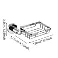 thumbnail image 2 of Porte-savon Mural en Acier Inoxydable pour Salle de Bain Moderne et, 2 of 3
