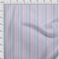 thumbnail image 2 of oneOone Tissu Jersey Viscose Multicolore Rayé Tissu de Couture BTY 60 Pouces de Large, 2 of 4