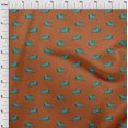 thumbnail image 3 of oneOone Cotton Cambric Fabric Branch & Bird Block Print Sewing Fabric BTY 56 Inch Wide, 3 of 4