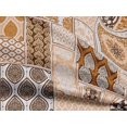 thumbnail image 4 of oneOone Rayon Brown Fabric Patchwork Sewing Material Print Fabric By The Yard 56 Inch Wide-DU, 4 of 5