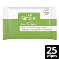 thumbnail image 1 of Lingettes Nettoyantes Visage Simple Kind To Skin, 1 of 8