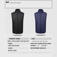 thumbnail image 4 of CEHVOM Outdoor Warm Clothing Heated For Riding Skiing Fishing Charging Via Heated Coat, 4 of 8