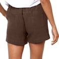 thumbnail image 4 of Birdeem Womens Plus Size Drawstring Casual Elastic Waist Pocket Loose Solid Shorts Pants, 4 of 5