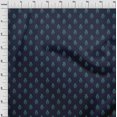 thumbnail image 3 of oneOone Viscose Chiffon Fabric Leaves & Floral Block Print Sewing Fabric BTY 42 Inch Wide, 3 of 5