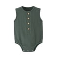 thumbnail image 2 of Birdeem 3-24 Months Jumpsuit Summer Gauze Thin Sleeveless Newborn Clothes Rompers, 2 of 12