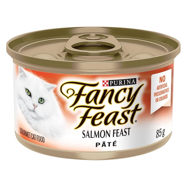 Fancy Feast Pate Salmon, Wet Cat Food 85g