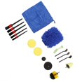 thumbnail image 2 of Trousse de Brosse de Détaillage Automobile, Brosse de Nettoyage Auto Pratique et Simple à Utiliser pour Roue pour Extérieur pour Intérieur, 2 of 8