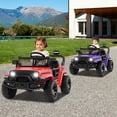 thumbnail image 4 of Costway Camion-Voiture pour Enfants 12 V à Batterie, Véhicule Électrique avec Télécommande Violet, 4 of 10
