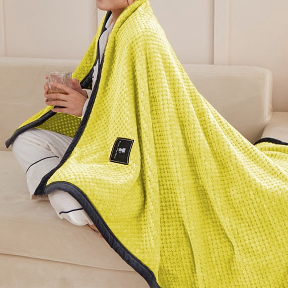 Kctiaxy Plush Throw Blanket Cool Bed Blankets Soft Fuzzy Blanket Microfiber Nap Blankets Kitchen Appliances