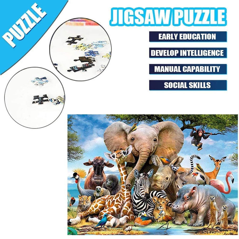 1000 Pieces Jigsaw Puzzles For Adults Puzzle Educational Games Brain Challenge Puzzle Decompression Toy