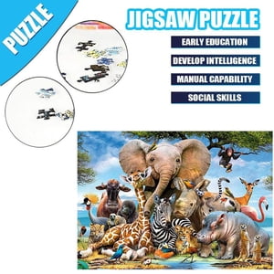 1000 Pièces puzzles pour adultes puzzle Jeux éducatifs Défi cerveau Puzzle jeu de décompression
