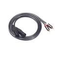 thumbnail image 3 of stanreset 2 Xlr To 2 Hifi Stereo Adapter Audio Extension Cable Hifi Stereo Adapter XLR male cable&black 1Set, 3 of 6