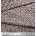 thumbnail image 2 of Soimoi Rayon Fabric Leaves Small Print Fabric by The Yard 56 Inch Wide, 2 of 3