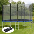 thumbnail image 4 of Costway Trampoline Combiné de 12 Pi avec Filet de Sécurité pour Saut et Saut, avec Coussin à Ressorts et Échelle, 4 of 10