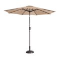 thumbnail image 1 of Villacera 83-OUT5442 9 ft. Outdoor Patio Umbrella with 8 Ribs - Beige, 1 of 1