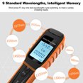 thumbnail image 3 of yeacher High-Precision G11 9-Wavelength Optical Power Meter with LED Light, FC/SC/ST Interfaces, -70 to +6dBm Range, Built-in Lithium Battery, Compact Design for Fiber Optic Testing and Maintenance, 3 of 6