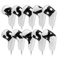 thumbnail image 2 of 10 Pcs Couvre-Têtes de Golf en Fer Colorés Couvre-Têtes de Golf Légers en Fer Mode pour Sports Cadeau Voyage E, 2 of 9