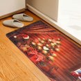 thumbnail image 1 of Flannel Bathroom Mat, Exquisite Workmanship Mat, Not Easy To Fade For Kitchen Bedroom, 1 of 8