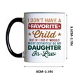 thumbnail image 2 of Amzcrzy Cups Vintage I Don'T Have Favorite Child Daughter Mug Mug Lettering Coffee Cups Coffee Mug, 2 of 5