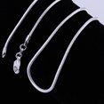 thumbnail image 2 of Collier Chaîne Serpent Plaqué Argent pour Femmes de 16 Pouces - 24 Pouces, Bijoux, 2 of 8