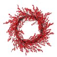 thumbnail image 3 of Christmas Door Wreath With Red Fruit Accents For Holiday Decorations, 12 in Diameter, Indoor Use Only, 3 of 9