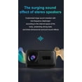 thumbnail image 4 of TUTT S24 Ultra Smart Home Theatre Cinematic Projector Auto Focus Keystone & APPs 4K | Android TV WiFi and Bluetooth, Netflix/YouTube Built-in Apps, 4 of 20