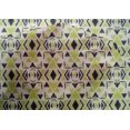 thumbnail image 4 of oneOone Cotton Silk Fabric Triangle Ikat Printed Fabric 1 Yard 42 Inch Wide, 4 of 4